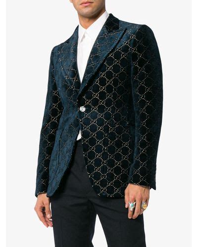 gucci dark blue suit|Gucci tuxedo jacket.